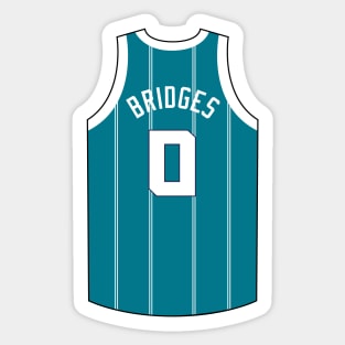 Miles Bridges Charlotte Jersey Qiangy Sticker